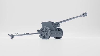 WWII German Anti-tank gun 7.5cm PAK 40 Various Scales Historical Wargaming (US tariffs are pre-paid by us)