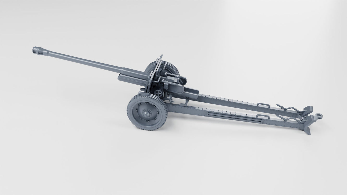 WWII German Antiank Gun 7.62cm PAK 36 Various Scales Historical Wargaming