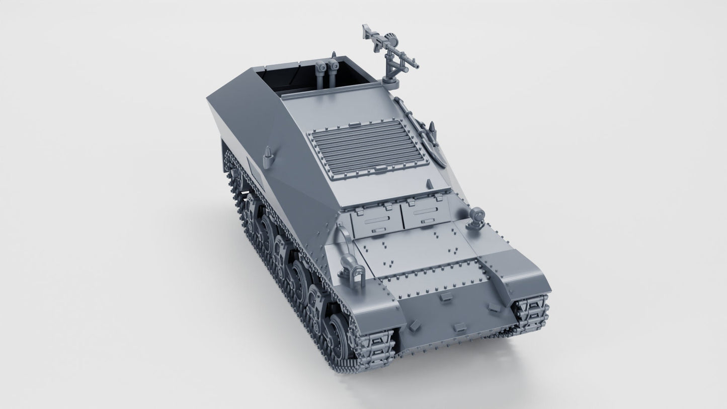 WWII German Grosser Funk und Beobachtungswagen auf GW Lorraine Schlepper (f) Various Scales Historical Wargaming