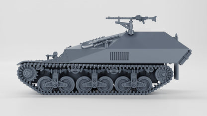 WWII German Grosser Funk und Beobachtungswagen auf GW Lorraine Schlepper (f) Various Scales Historical Wargaming