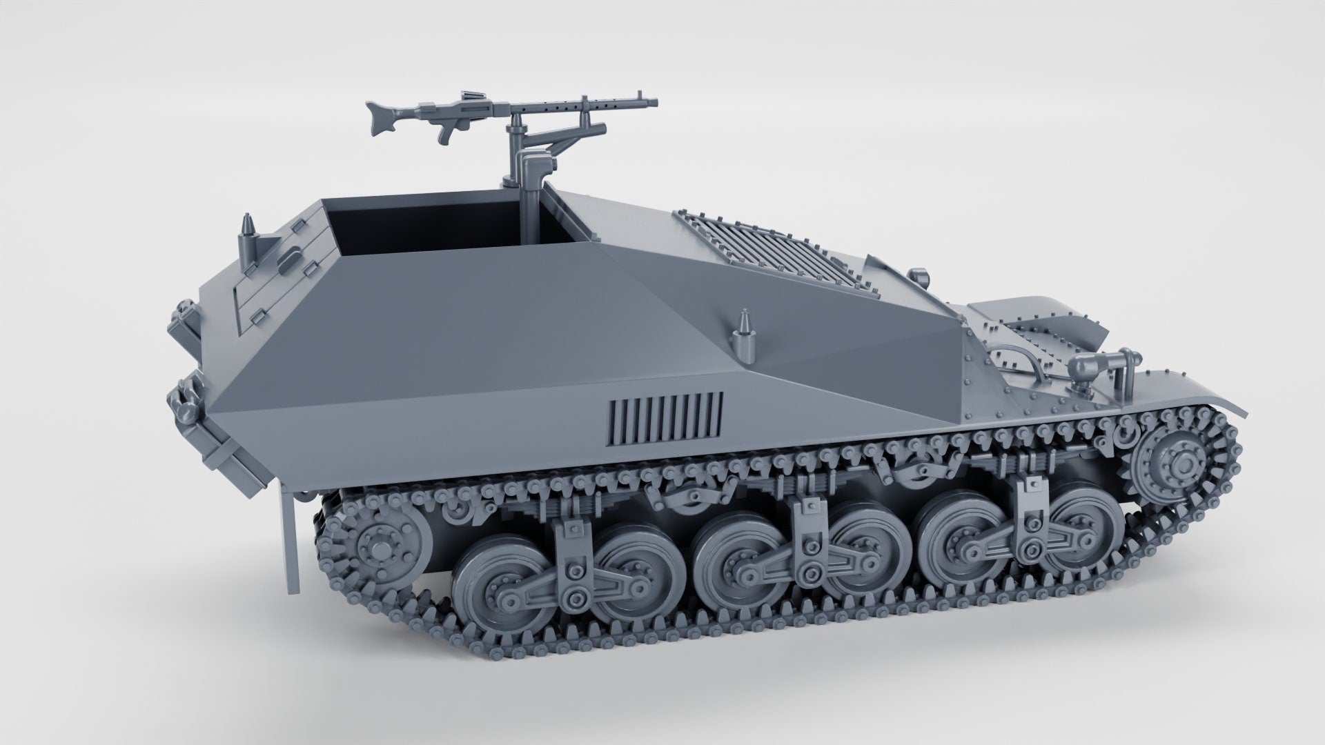 WWII German Grosser Funk und Beobachtungswagen auf GW Lorraine Schlepper (f) Various Scales Historical Wargaming