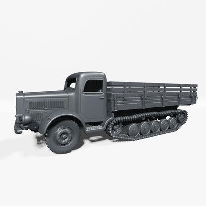 WWII German Mercedes-Benz L4500R Maultier Halftrack Various Scales Historical Wargaming (US tariffs are pre-paid by us)