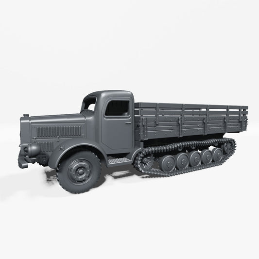 WWII German Mercedes-Benz L4500R Maultier Halftrack Various Scales Historical Wargaming (US tariffs are pre-paid by us)