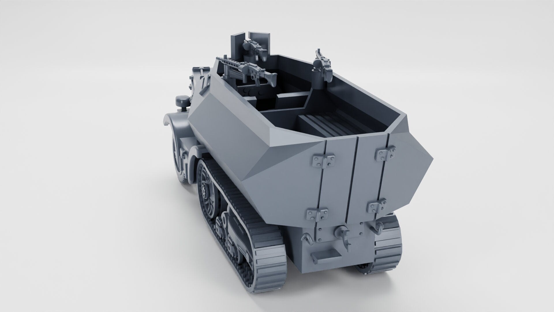 WWII German Unic 304(f) Schutzenpanzer Wagen Various Scales Historical Wargaming (US tariffs are pre-paid by us)