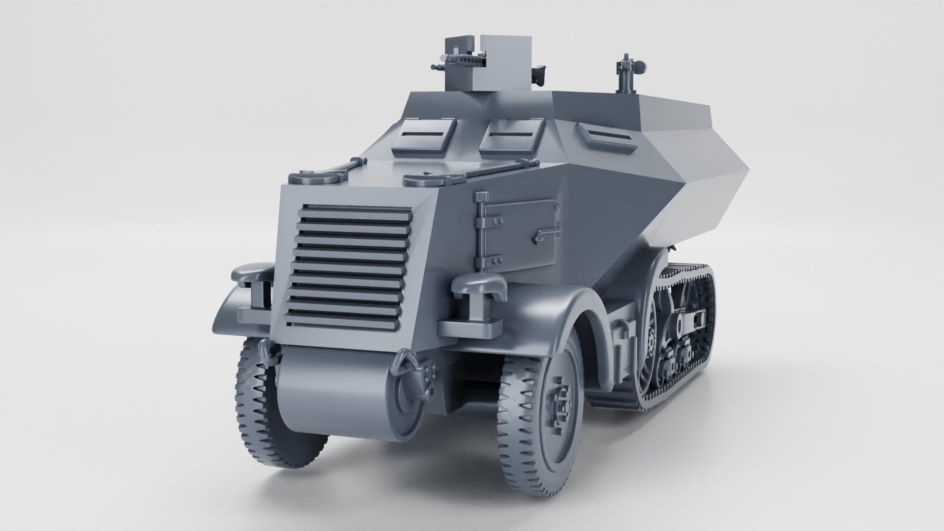 WWII German Unic 304(f) Schutzenpanzer Wagen Various Scales Historical Wargaming (US tariffs are pre-paid by us)