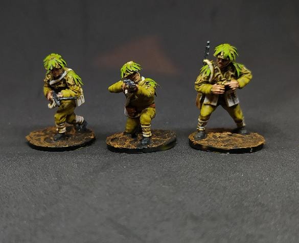 WWII Japanese Scouts Jungle Fighters (6 models) Various Scales Historical Wargaming (US tariffs are pre-paid by us)