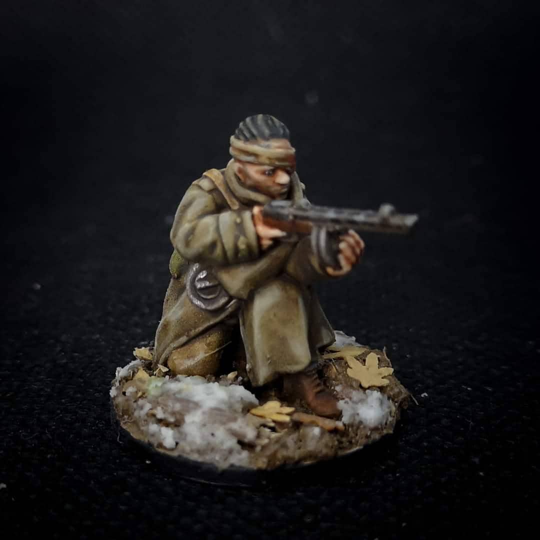 WWII Polish People's Army Infantry Squad (6 models) Various Scales Historical Wargaming (US tariffs are pre-paid by us)
