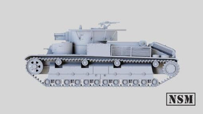 WWII Soviet T28 Tank (two variants) Various Scales Historical Wargaming