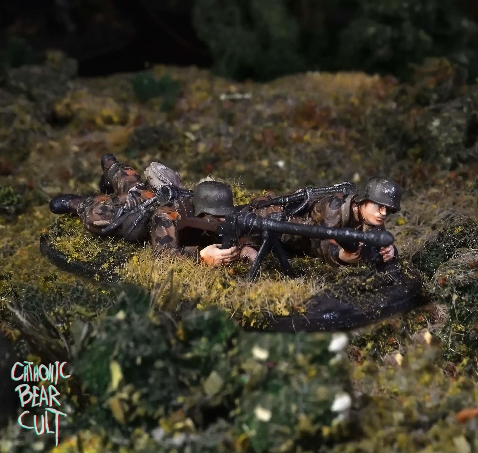 WWII German Assault Pioneers, GrB-39 Team (2 models) Various Scales Historical Wargaming