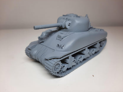 WWII US M4A1 Sherman Tank Various Scales Historical Wargaming