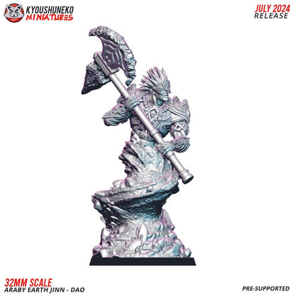 Arab Earth Jinn Dao Various Scales Fantasy Wargaming (US tariffs are pre-paid by us)