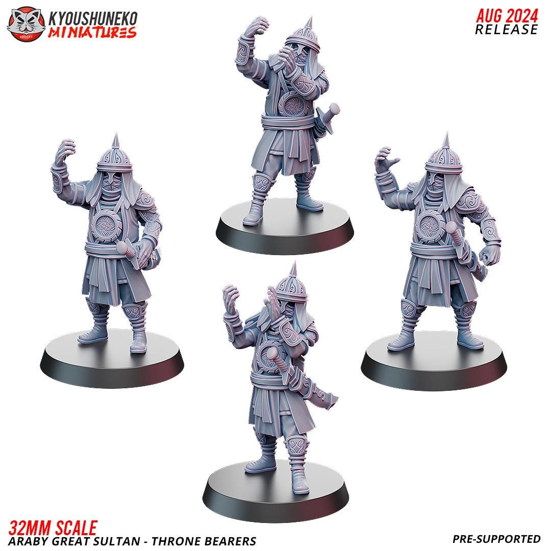 Arab Great Sultan Various Scales Historical Wargaming