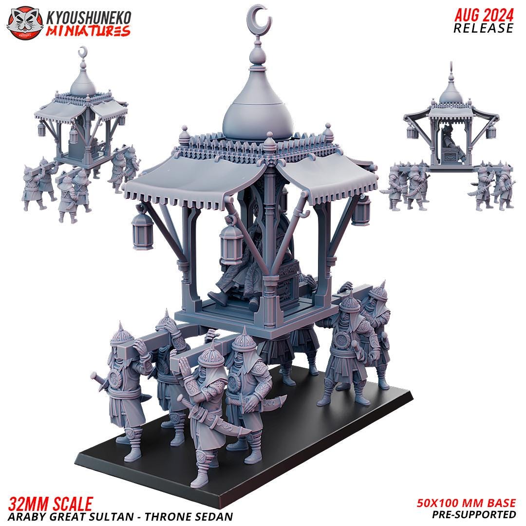 Arab Great Sultan Various Scales Historical Wargaming