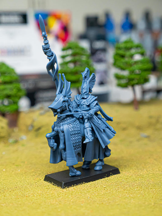 Aegean Elves Mounted Lord Highland Miniatures Various Scales Fantasy Wargaming