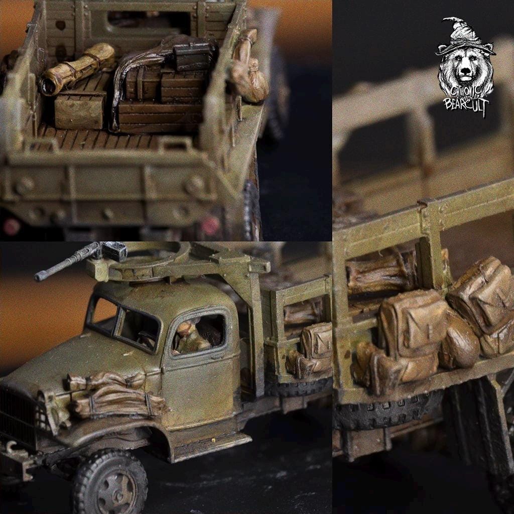 WWII Stowage Prop Pack 1 Various Scales Historical Wargaming