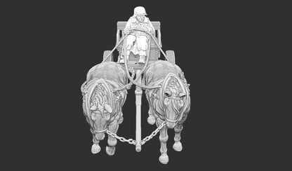 WWII German Limber M42 towing Pak38 with Crew Various Scales Historical Wargaming