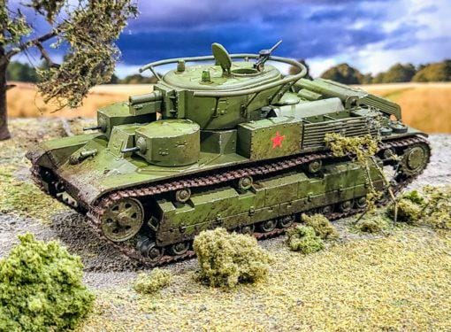 WWII Soviet T28 Tank (two variants) Various Scales Historical Wargaming (US tariffs are pre-paid by us)