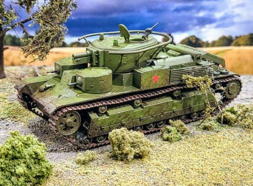 WWII Soviet T28 Tank (two variants) Various Scales Historical Wargaming