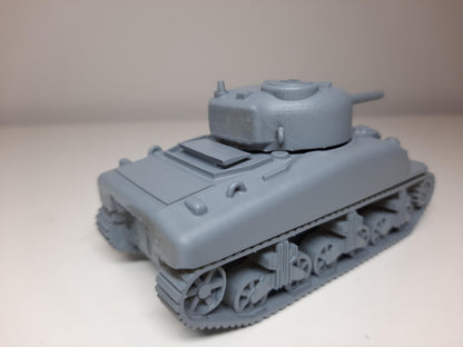 WWII US M4A1 Sherman Tank Various Scales Historical Wargaming (US tariffs are pre-paid by us)