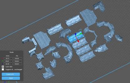Wargaming Terrain WWII Seawall Bunker and Trenches Set Various Scales Historical Wargaming