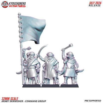 Ancient Arab Skirmisher Unit (10 models) Javelins or Slings Various Scales Historical Wargaming