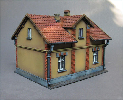 Wargaming Terrain Railwayman's House Various Scales Historical Wargaming