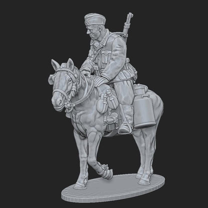 WWII German Cavalry Coffee Soldier Various Scales Historical Wargaming (US tariffs are pre-paid by us)