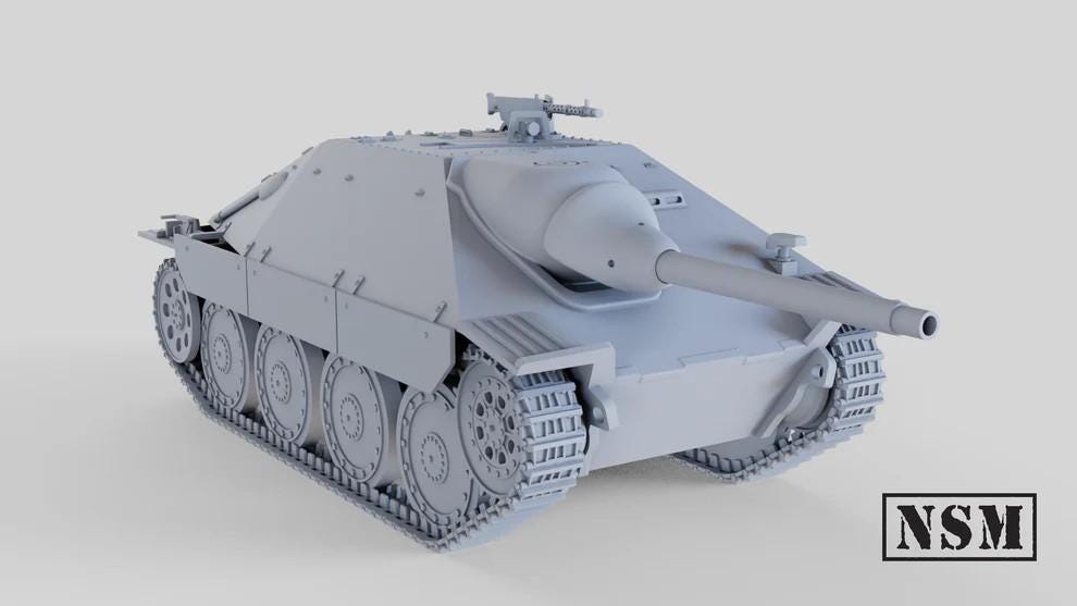 WWII German Jagdpanzer 38t Hetzer Various Scales Historical Wargaming (US tariffs are pre-paid by us)