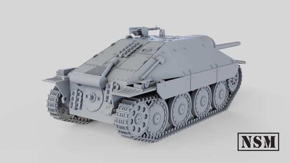 WWII German Jagdpanzer 38t Hetzer Various Scales Historical Wargaming (US tariffs are pre-paid by us)