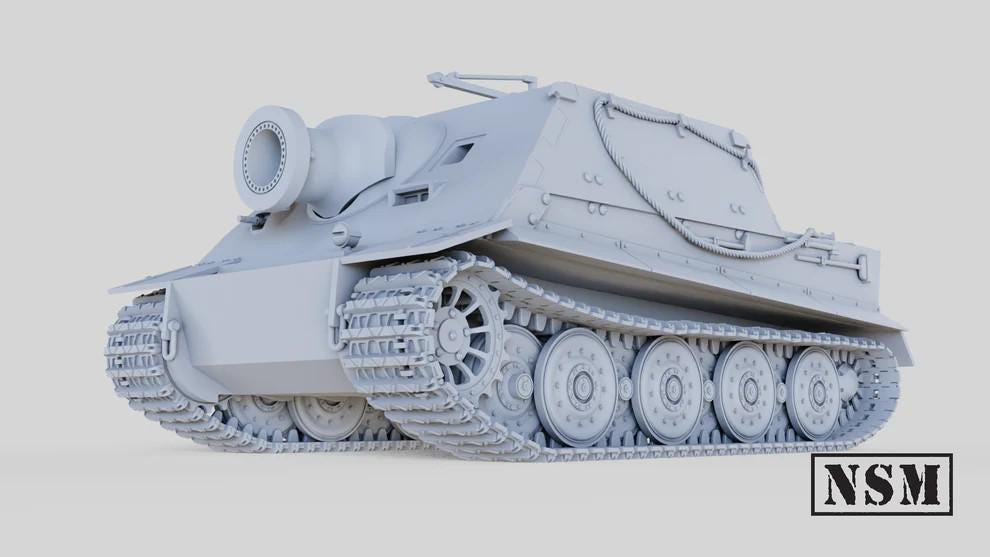 WWII German Sturmtiger Various Scales Historical Wargaming (US tariffs are pre-paid by us)