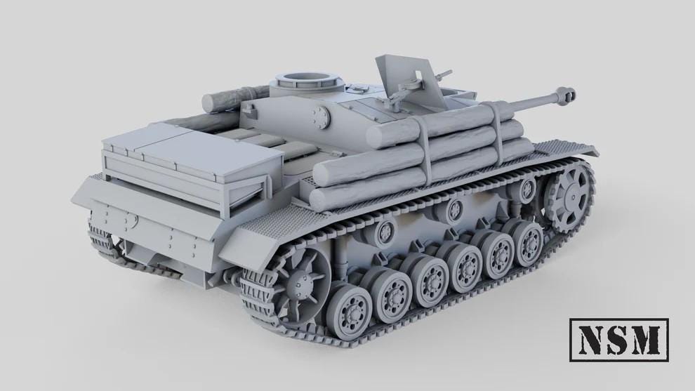 WWII Finnish Stug III G ‘Sturmi’ Various Scales Historical Wargaming (US tariffs are pre-paid by us)