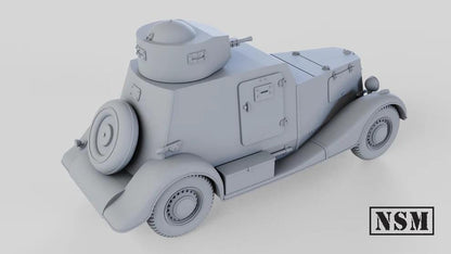 WWII Soviet BA-20 Armoured Car Various Scales Historical Wargaming