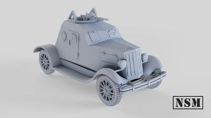 WWII Soviet D-12 Armoured Car Various Scales Historical Wargaming