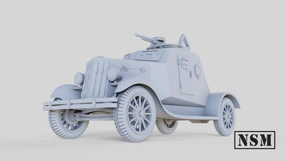 WWII Soviet D-12 Armoured Car Various Scales Historical Wargaming