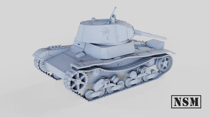 WWII Destroyed Soviet T26 Tank Various Scales Historical Wargaming Wargaming Terrain