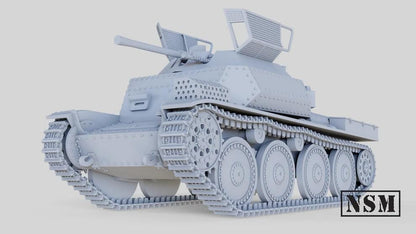 WWII German Aufklärungspanzer 38(t) Tank Various Scales Historical Wargaming