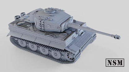 WWII German Tiger I (Early, Mid or Late Production) Various Scales Historical Wargaming