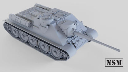 WWII Soviet SU-100 Various Scales Historical Wargaming