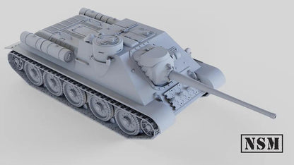 WWII Soviet SU-100 Various Scales Historical Wargaming (US tariffs are pre-paid by us)