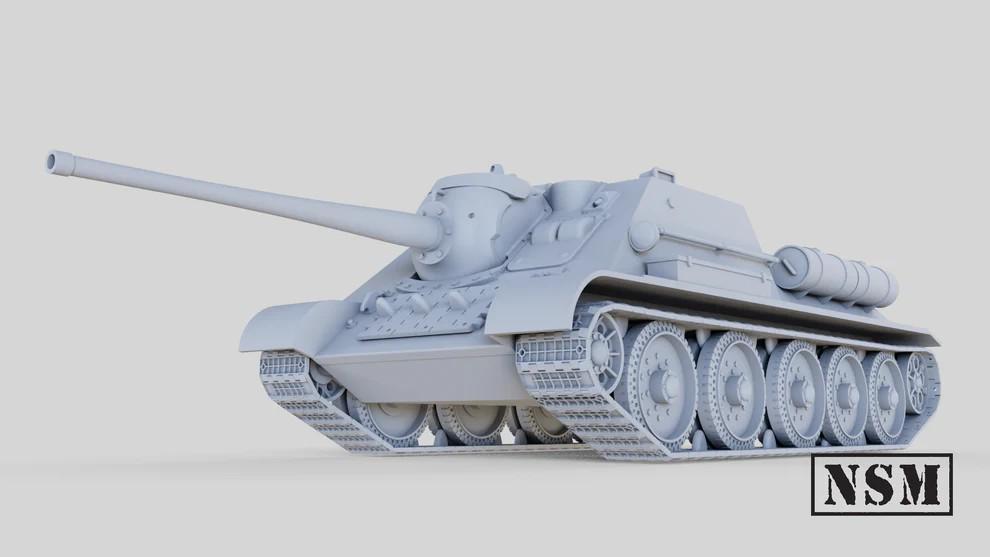 WWII Soviet SU 85 (with SU 85m Variant) Self Propelled Gun Various Scales Historical Wargaming