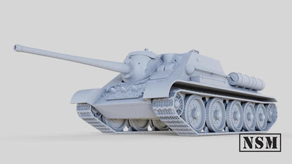 WWII Soviet SU 85 (with SU 85m Variant) Self Propelled Gun Various Scales Historical Wargaming