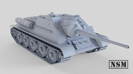 WWII Soviet SU 85 (with SU 85m Variant) Self Propelled Gun Various Scales Historical Wargaming