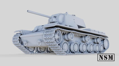 WWII Soviet KV1 Tank Various Scales Historical Wargaming (US tariffs are pre-paid by us)