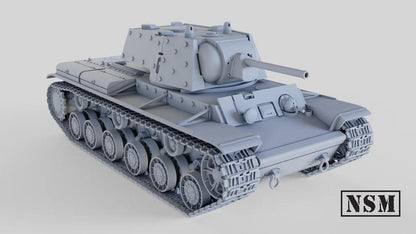 WWII Soviet KV1 Tank Various Scales Historical Wargaming (US tariffs are pre-paid by us)