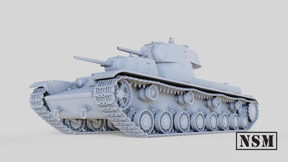WWII Soviet SMK Experimental Tank Various Scales Historical Wargaming (US tariffs are pre-paid by us)