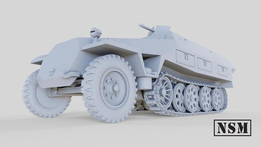 WWII German Sd.kfz 251/1 D Halftrack Various Scales Historical Wargaming (US tariffs are pre-paid by us)