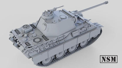 WWII German Panther G Tank Various Scales Historical Wargaming