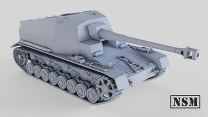 WWII German Dicker Max 10.5 cm K Gepanzerte Selbstfahrlafette Various Scales Historical Wargaming (US tariffs are pre-paid by us)