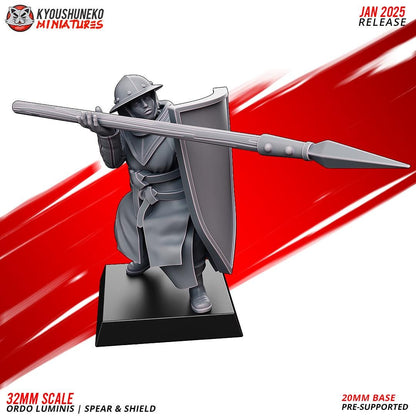 Ancient Chinese Cathay Ordo Luminis Spearmen Unit (10 models) Various Scales Historical Wargaming