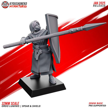 Ancient Chinese Cathay Ordo Luminis Spearmen Unit (10 models) Various Scales Historical Wargaming (US tariffs are pre-paid by us)